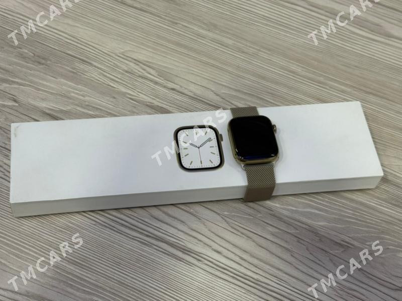 apple watch 7/45mm stainless - Aşgabat - img 3