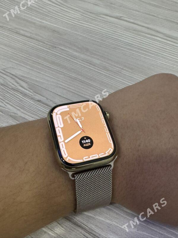 apple watch 7/45mm stainless - Aşgabat - img 2