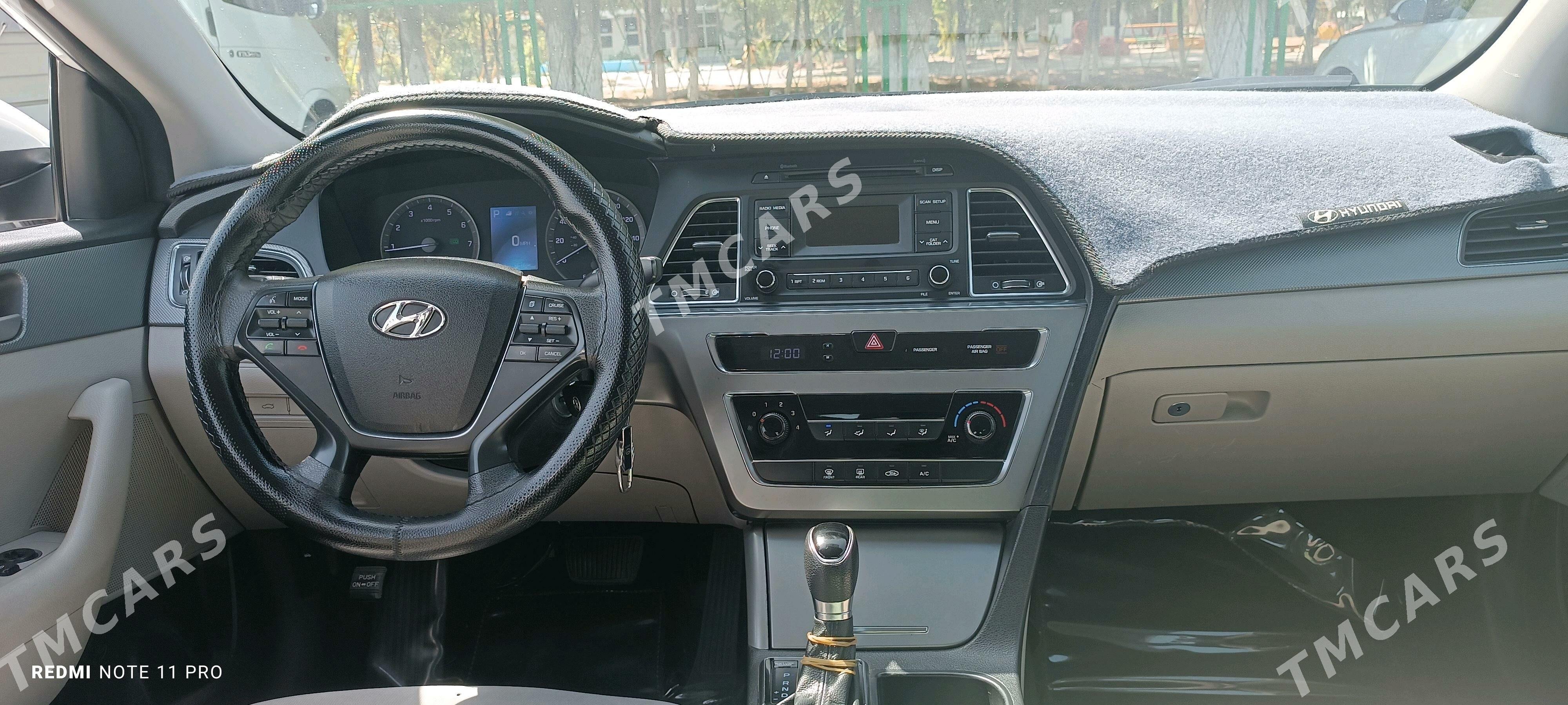 Hyundai Sonata 2016 - 180 000 TMT - Büzmeýin GRES - img 5