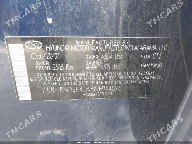 Hyundai Sonata 2021 - 132 000 TMT - Aşgabat - img 7