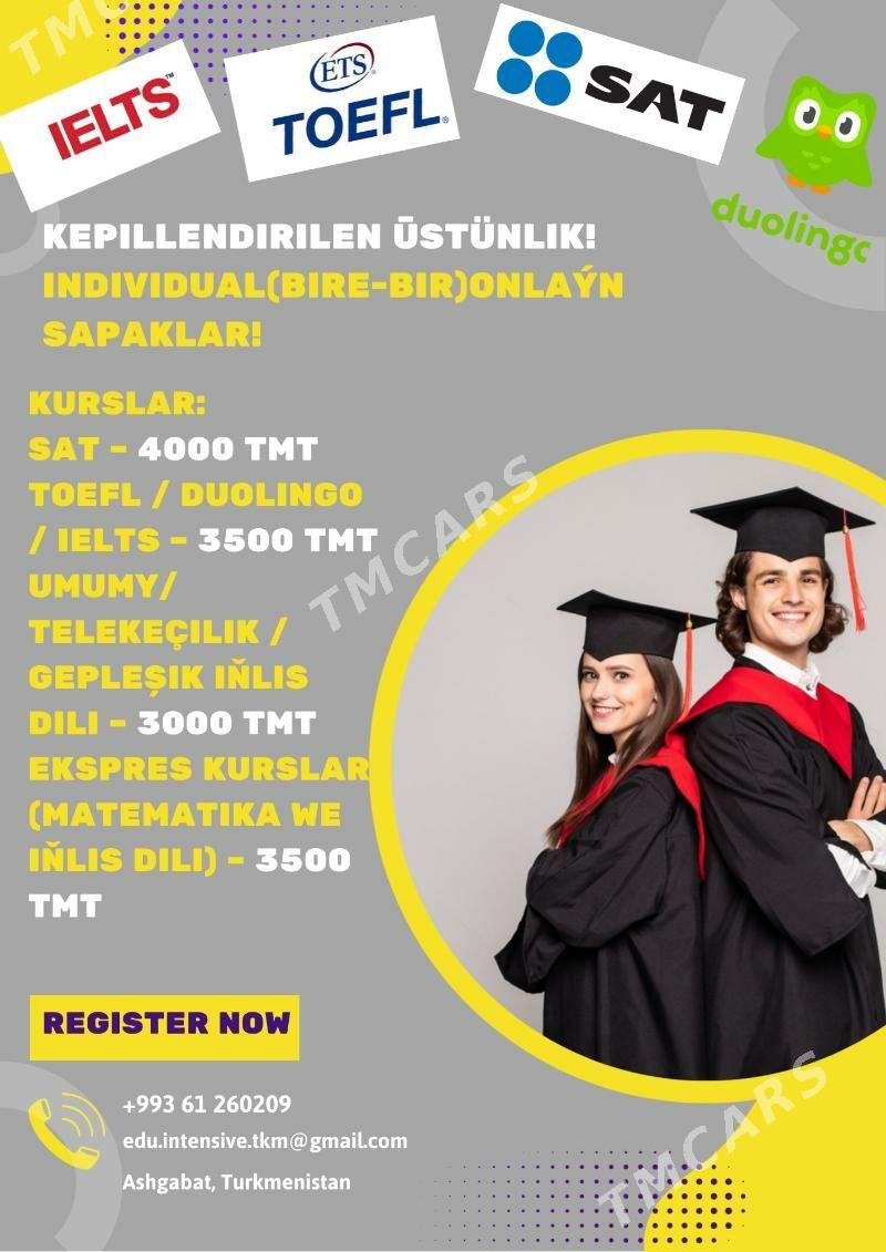 Inlis d TOEFL SAT Repetitor - Aşgabat - img 2