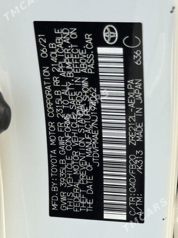 Toyota Corolla 2021 - 255 000 TMT - Mary - img 9