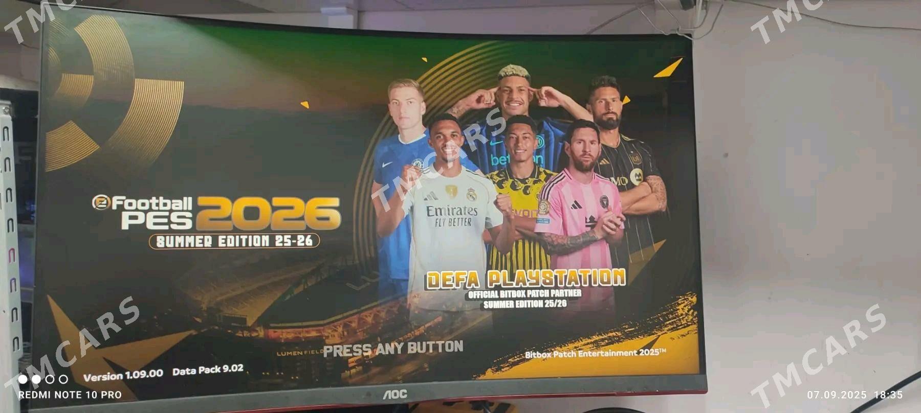 Pes 2026 Ps4 и Пк PES2026 - Türkmenabat - img 2