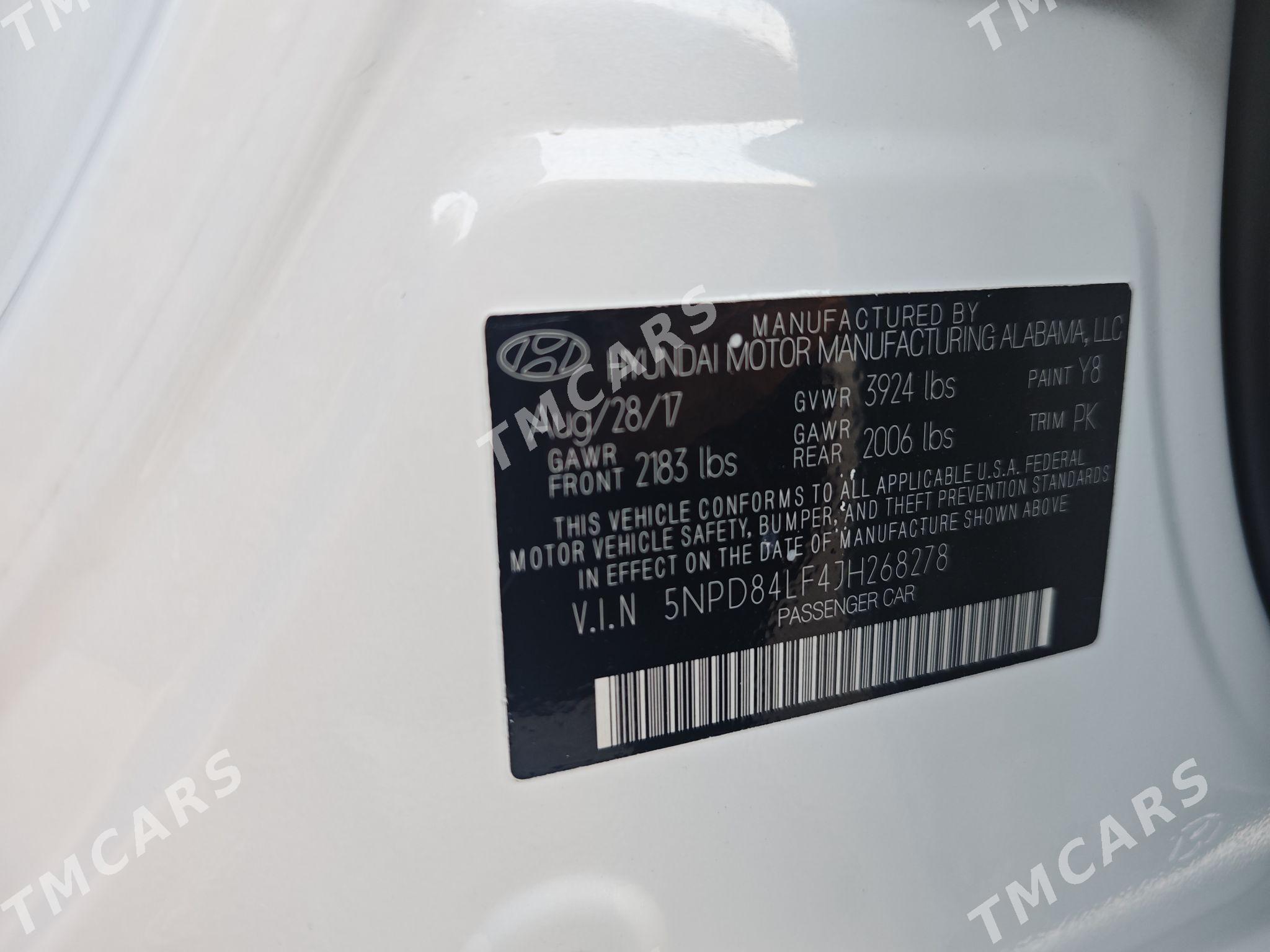 Hyundai Elantra 2018 - 220 000 TMT - Aşgabat - img 5