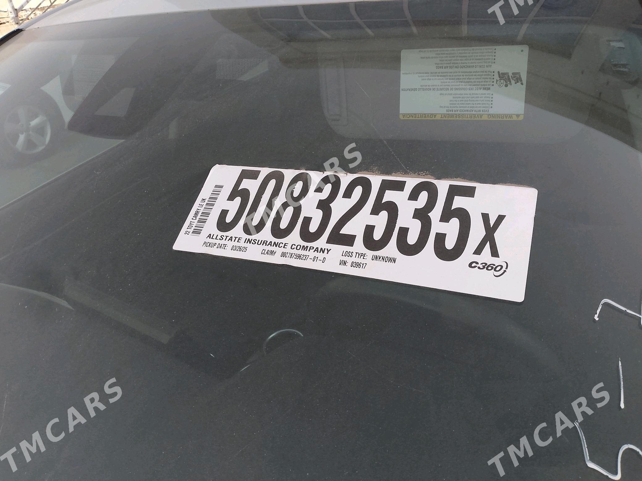 Toyota Camry 2022 - 350 000 TMT - Мары - img 4