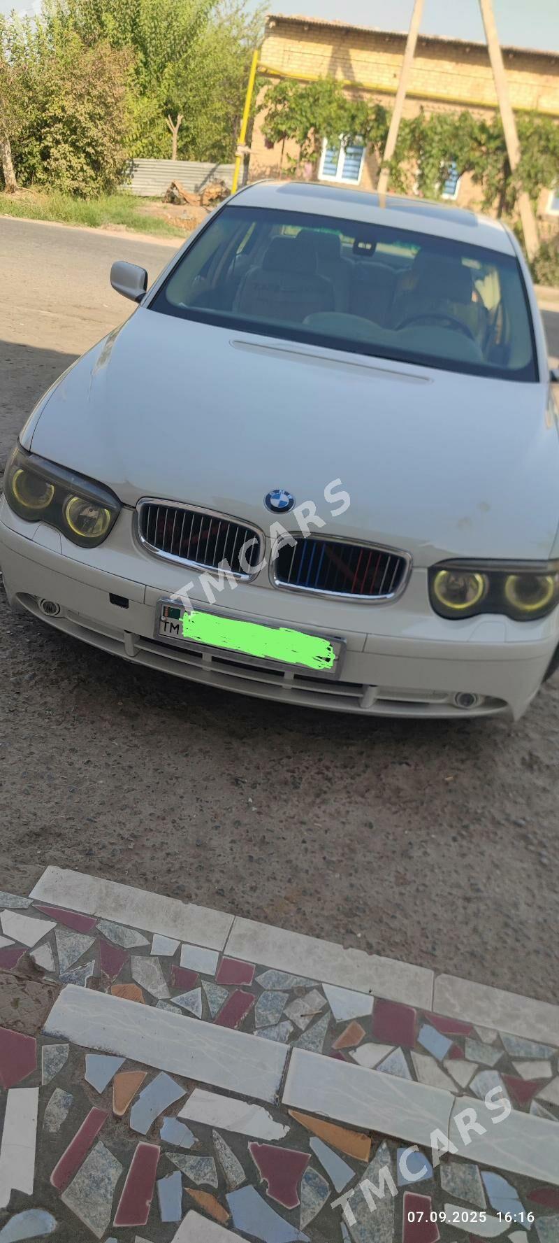 BMW 745 2002 - 115 000 TMT - Чарджоу - img 2