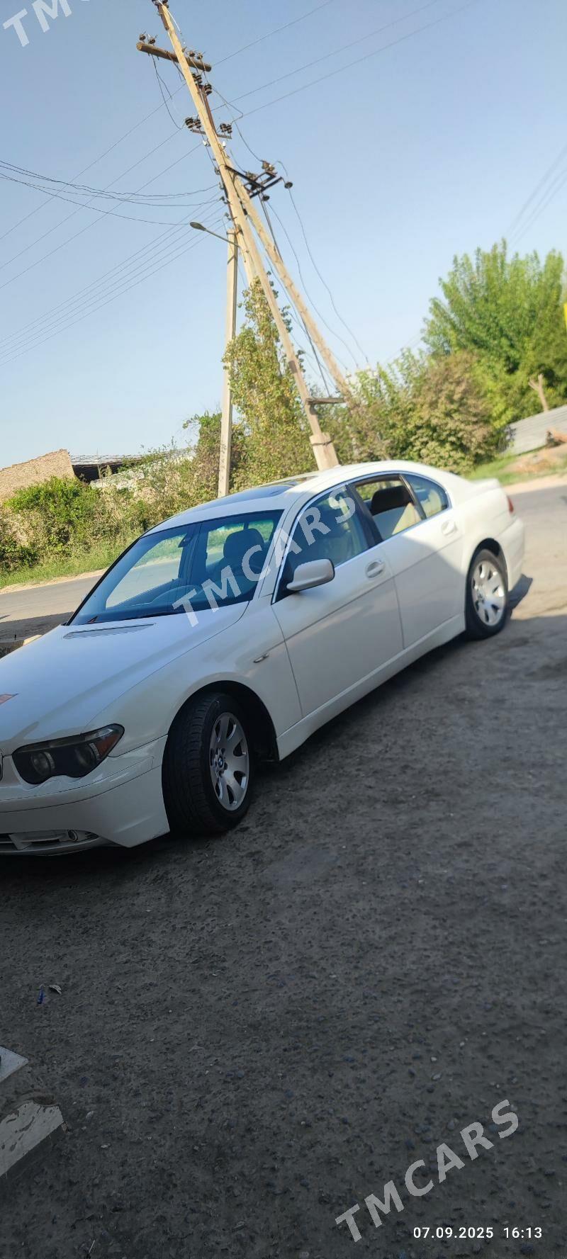 BMW 745 2002 - 115 000 TMT - Чарджоу - img 3