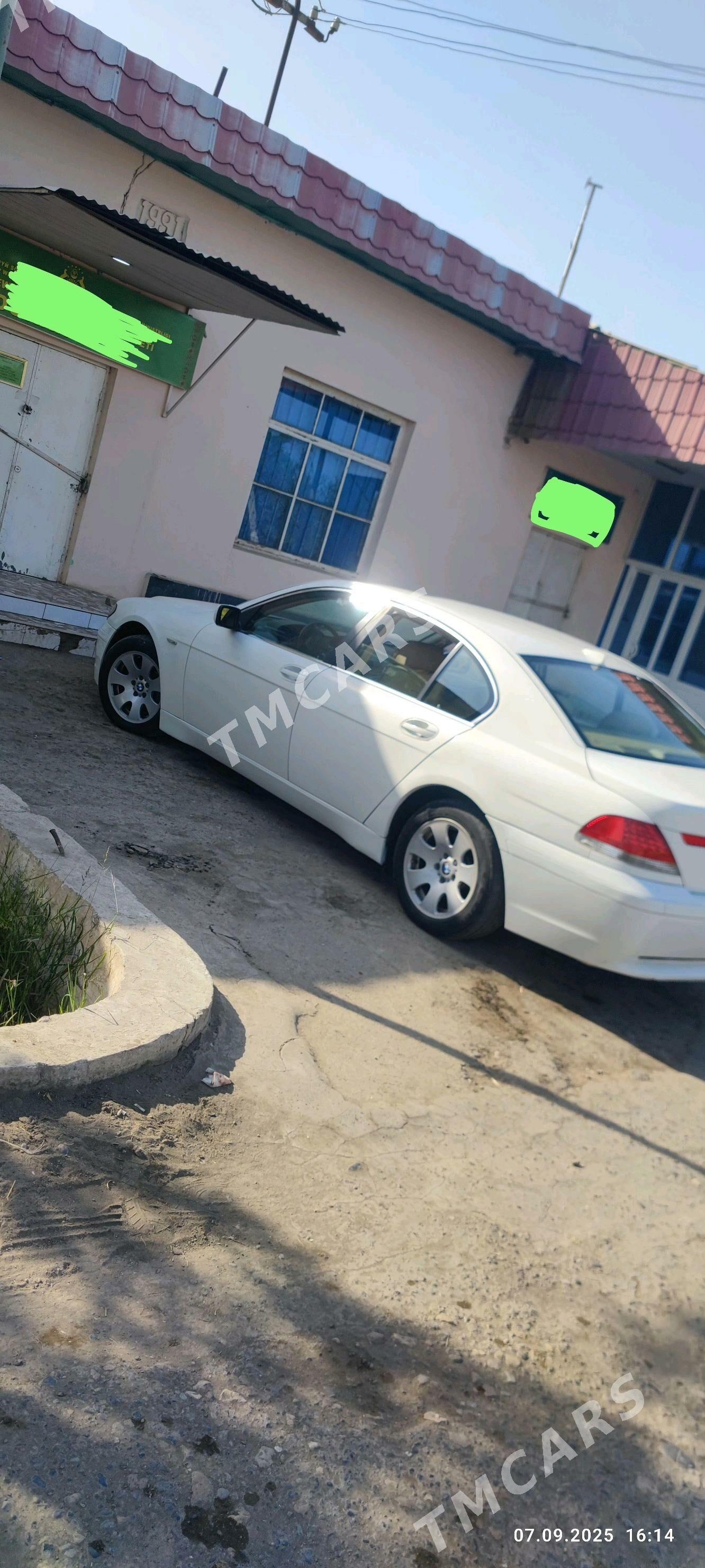 BMW 745 2002 - 115 000 TMT - Чарджоу - img 8