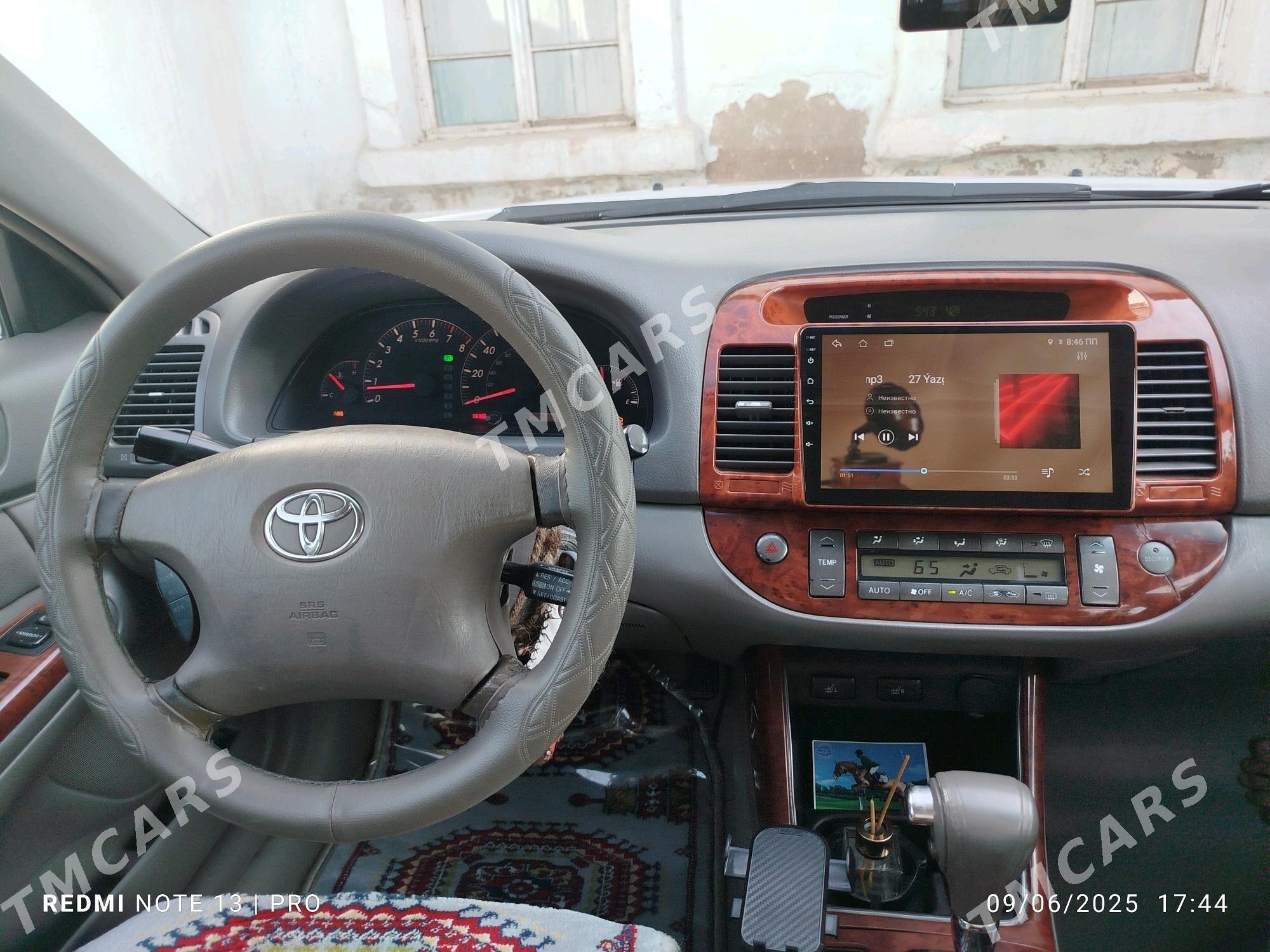 Toyota Camry 2002 - 170 000 TMT - Векильбазар - img 6