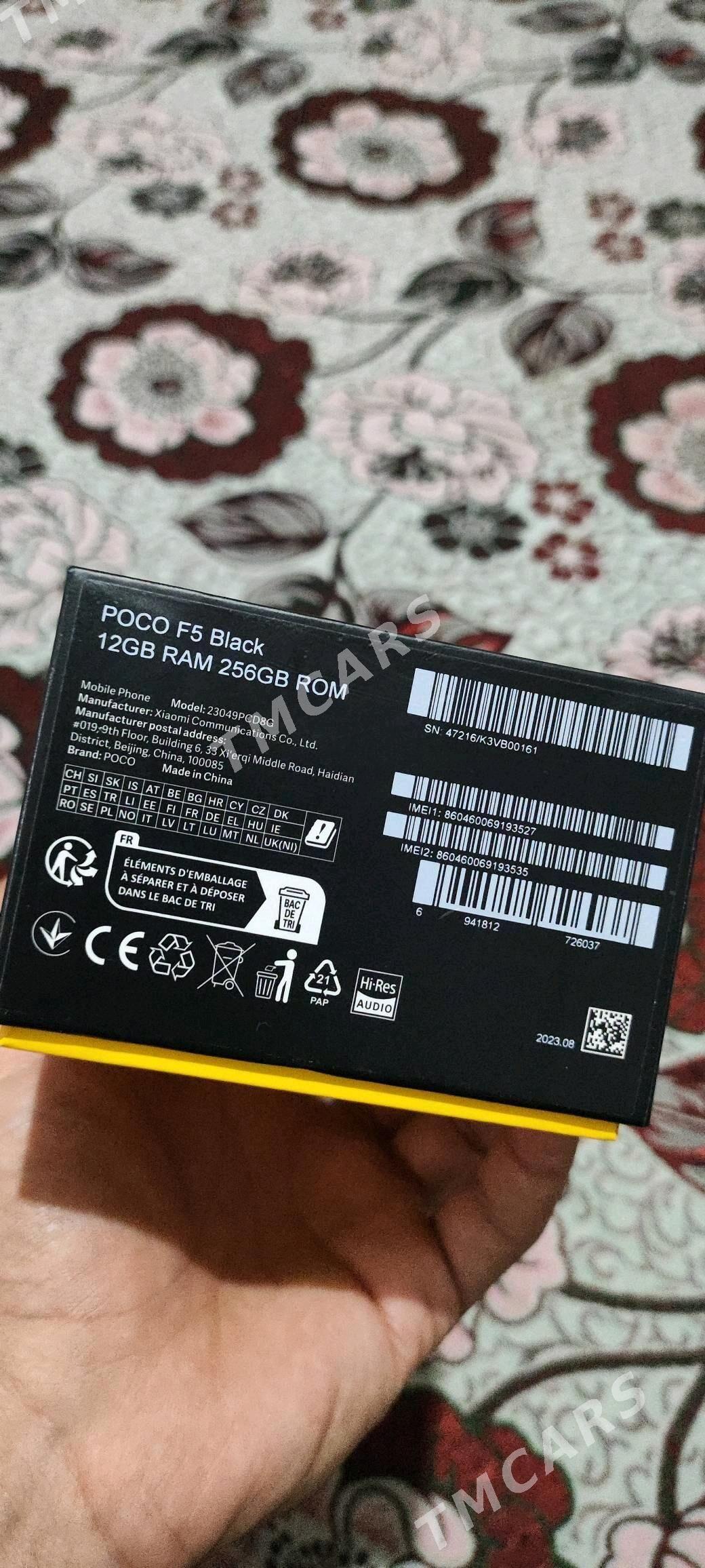 POCO F 5 12+12/256 - Туркменабат - img 5