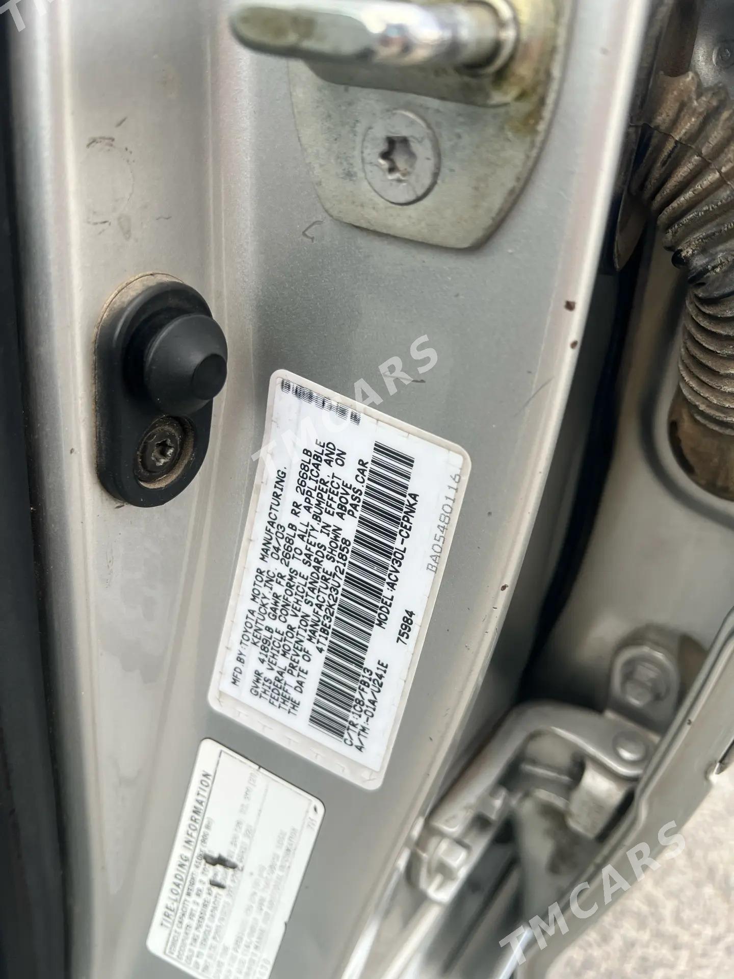 Toyota Camry 2003 - 160 000 TMT - Ашхабад - img 7