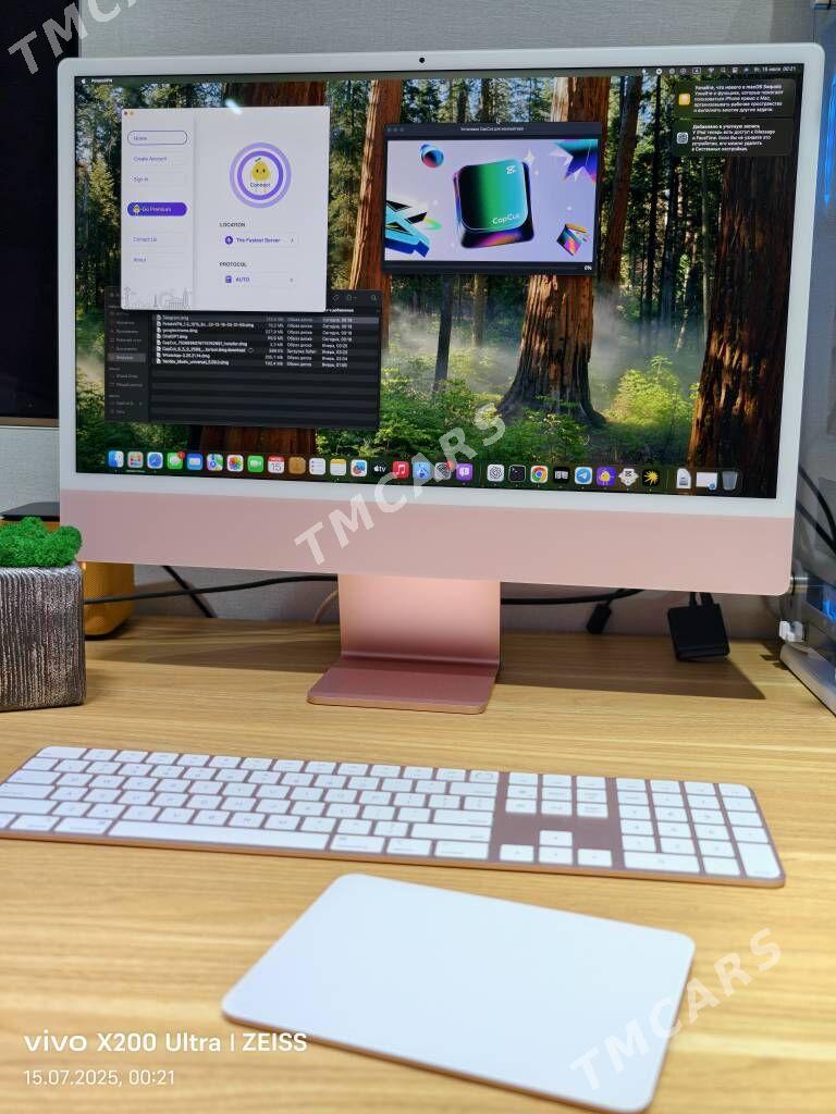 iMac M3 8/512 GB Pink - Aşgabat - img 4