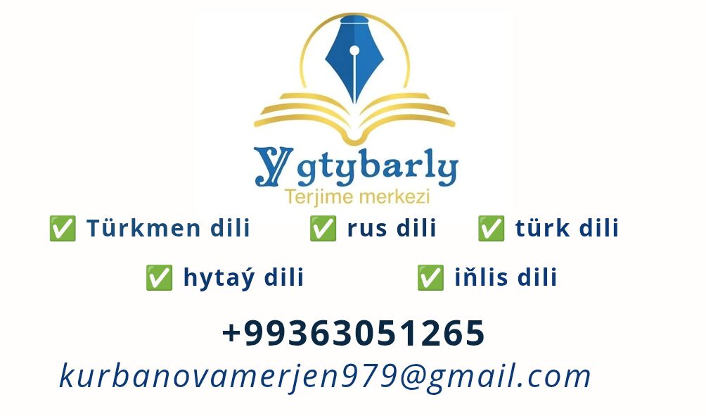 Tiz terjime hyzmaty - Aşgabat - img 4