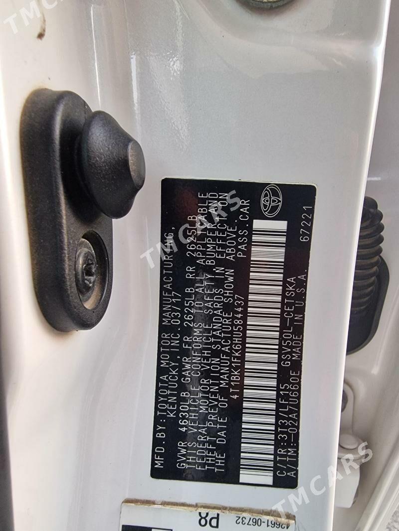 Toyota Camry 2017 - 262 000 TMT - Aşgabat - img 5