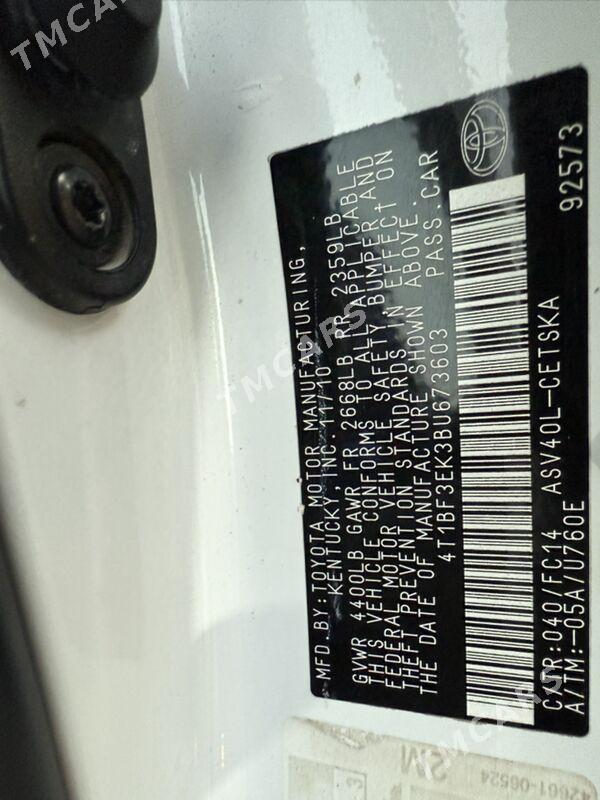 Toyota Camry 2011 - 290 000 TMT - Мары - img 9