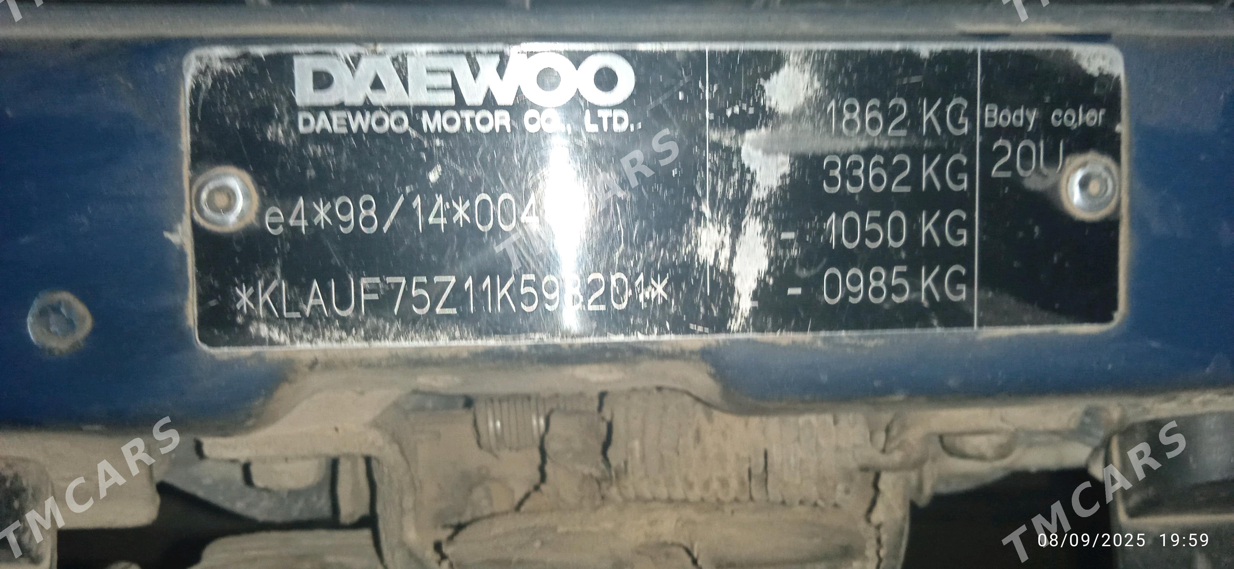 Daewoo Tacuma 2001 - 50 000 TMT - Акдепе - img 8
