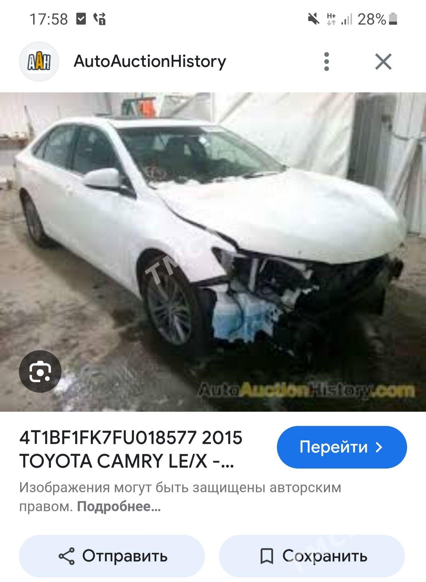 Toyota Camry 2015 - 280 000 TMT - Aşgabat - img 5