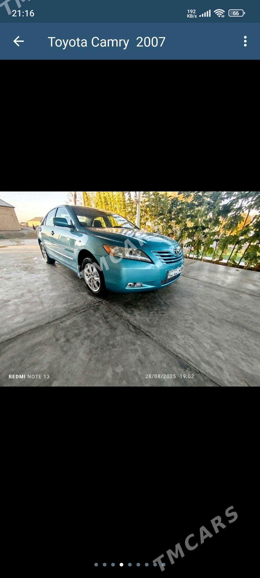 Toyota Camry 2007 - 165 000 TMT - Mary - img 2