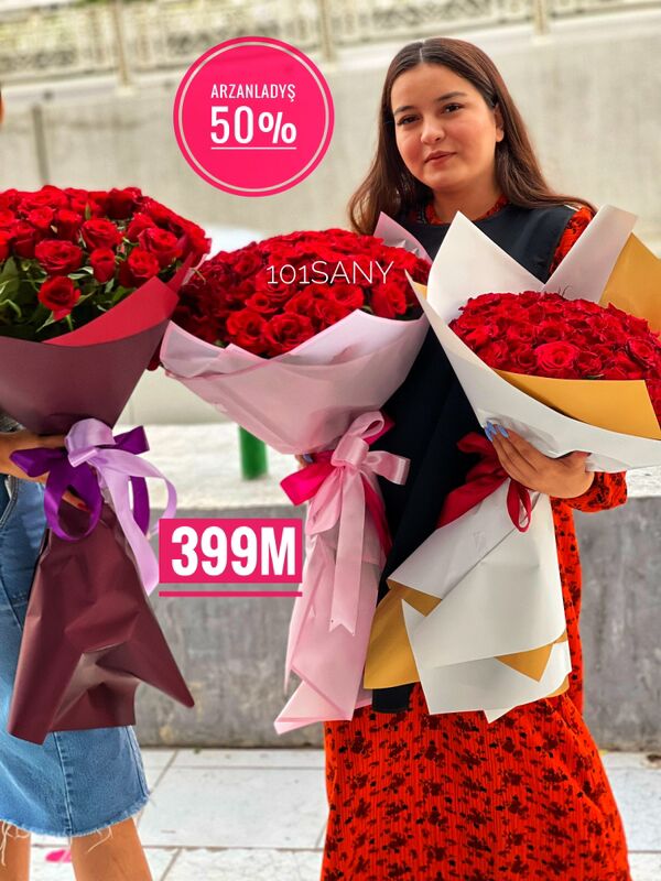 Gul , roza , gül , guller, buket , Sowgat miska podarka подарка - Ашхабад - img 2