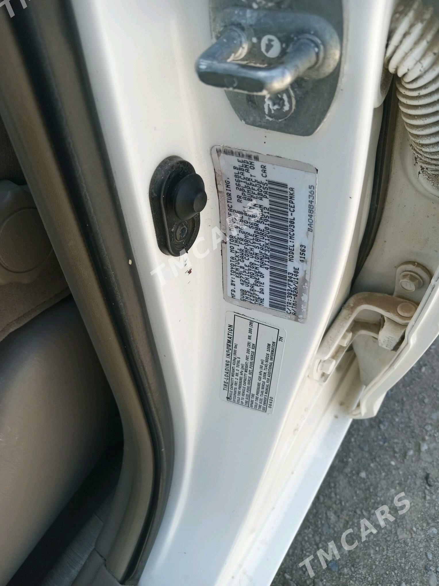 Toyota Camry 2002 - 135 000 TMT - Balkanabat - img 4