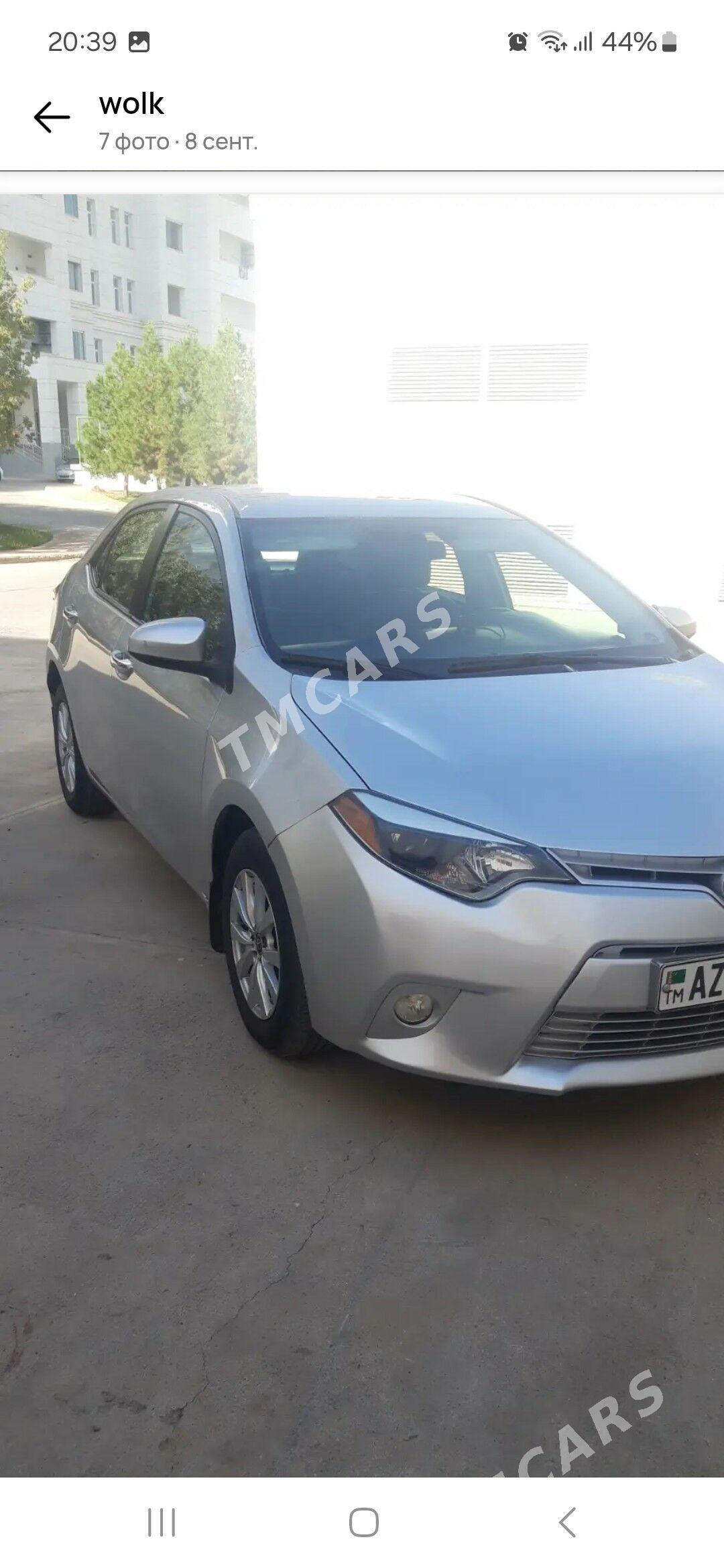 Toyota Corolla 2014 - 175 000 TMT - Ашхабад - img 2