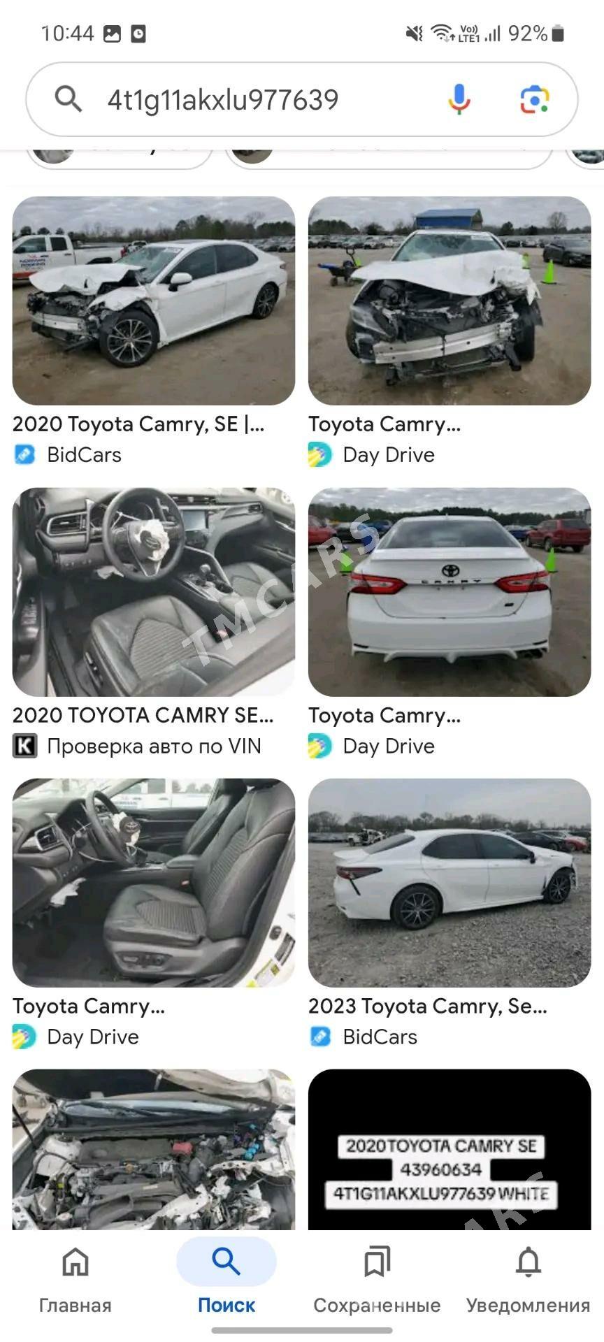 Toyota Camry 2020 - 300 000 TMT - Ашхабад - img 8