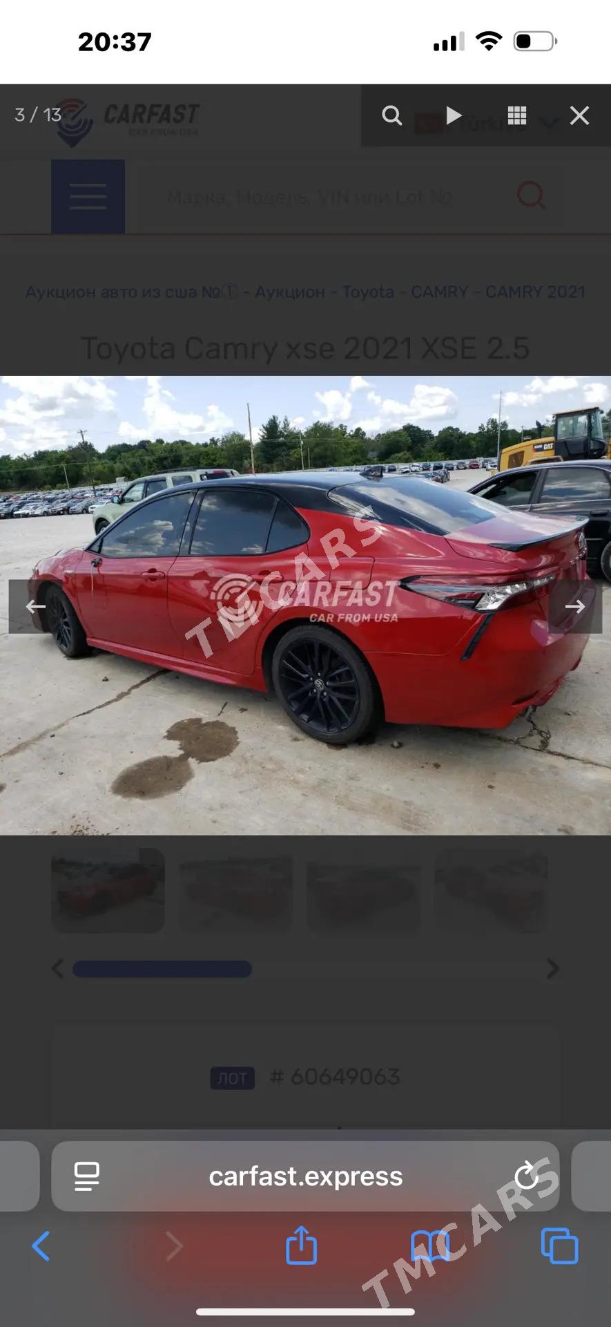 Toyota Camry 2021 - 280 000 TMT - Векильбазар - img 6