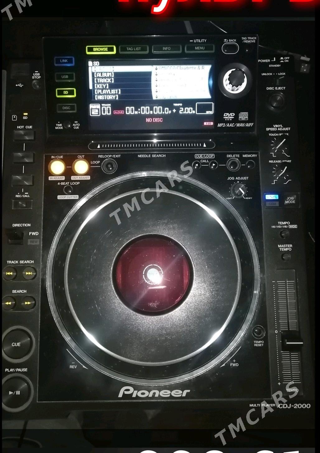 GYSSAGLY DJ PIONEER CDJ 2000 - Ашхабад - img 2