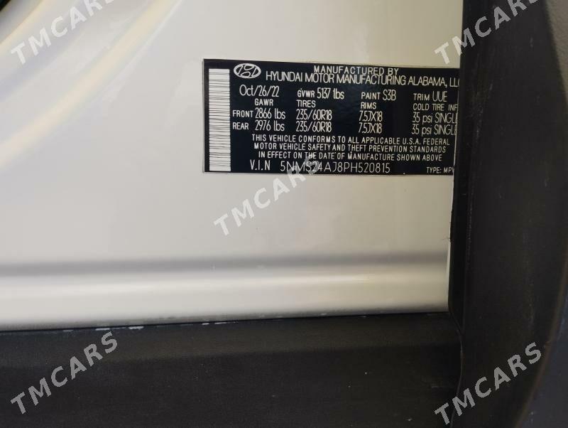 Hyundai Santa Fe 2023 - 420 000 TMT - Mary - img 1