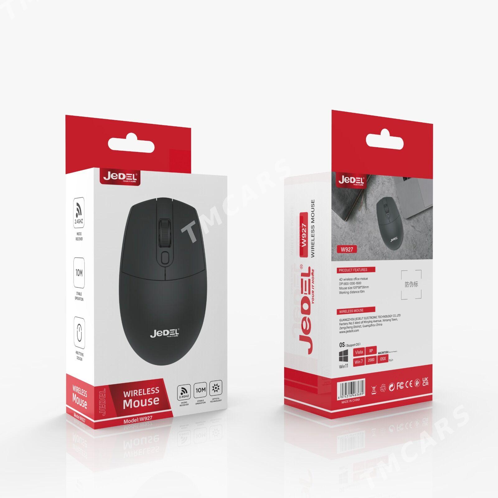 JEDEL WIRELESS MOUSE - Ашхабад - img 1
