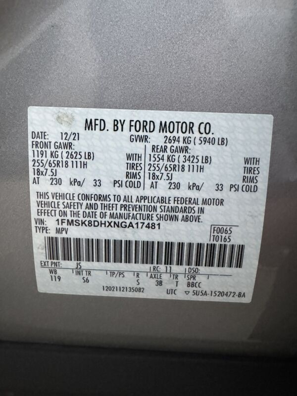 Ford Explorer 2021 - 390 000 TMT - Aşgabat - img 8