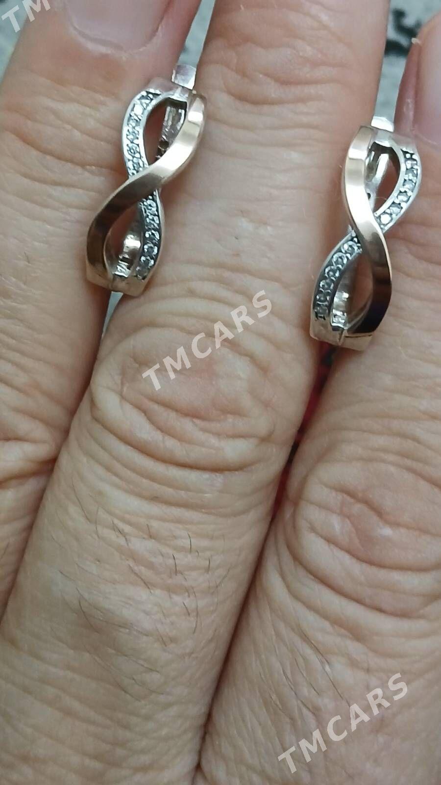 Gyzyl 8K kumus 925 komplekt - Ашхабад - img 2
