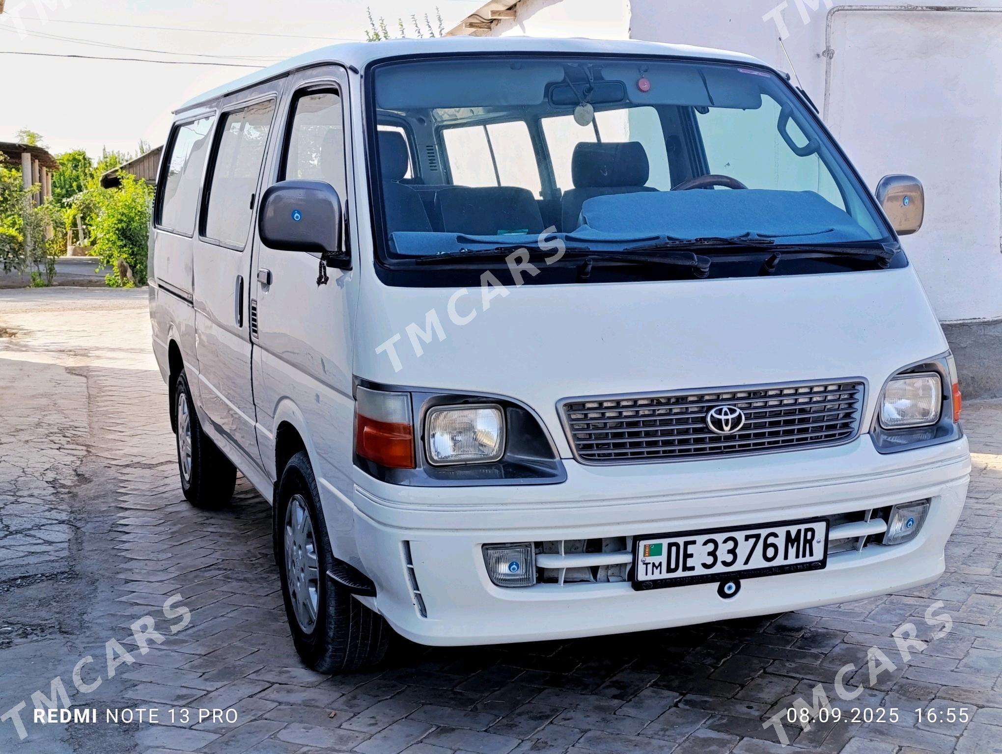 Toyota Hiace 2001 - 152 000 TMT - Байрамали - img 2