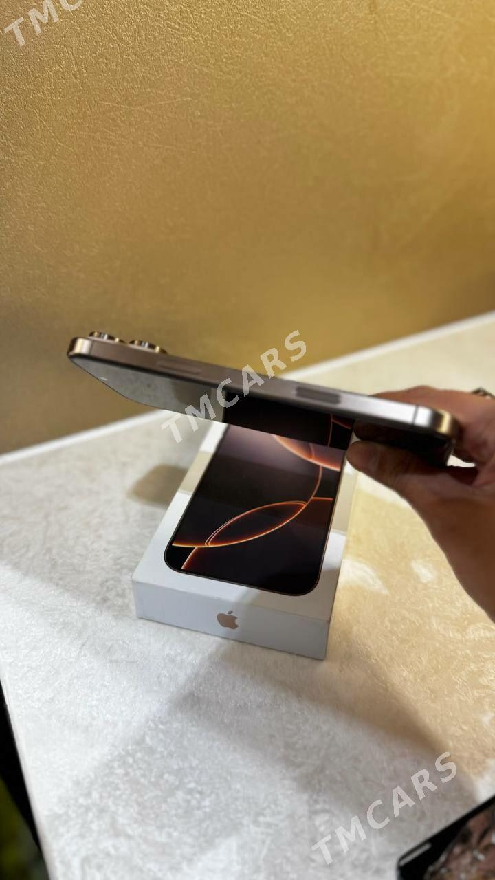 IPhone 16 pro max 256 gb 1 sim - Ашхабад - img 5