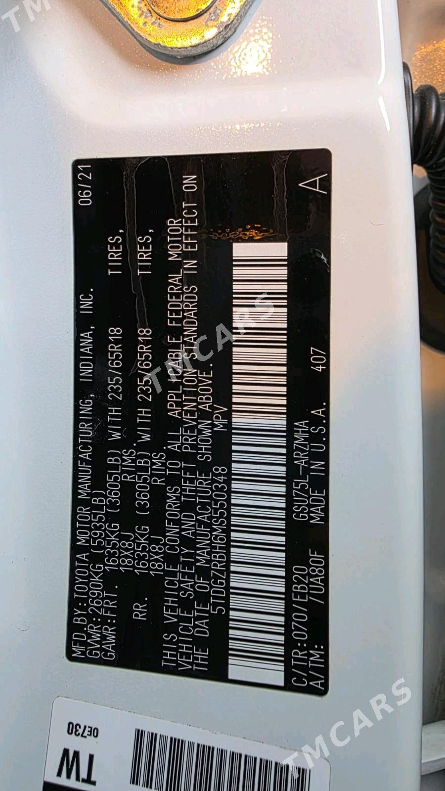 Toyota Camry 2020 - 315 000 TMT - Гёкдепе - img 9