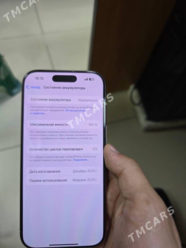 iPhone 16pro 100% - Ашхабад - img 2