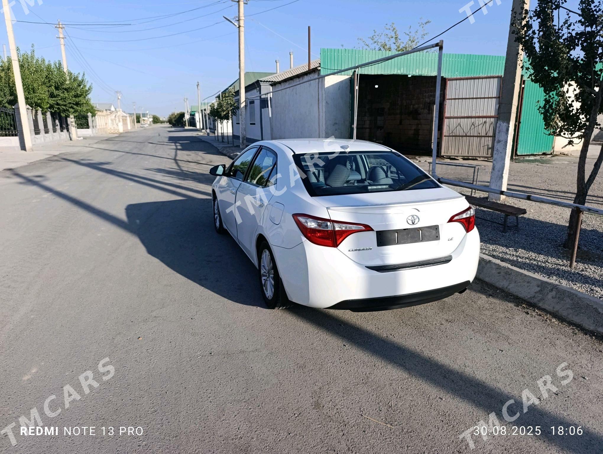 Toyota Corolla 2015 - 190 000 TMT - Гёкдепе - img 5