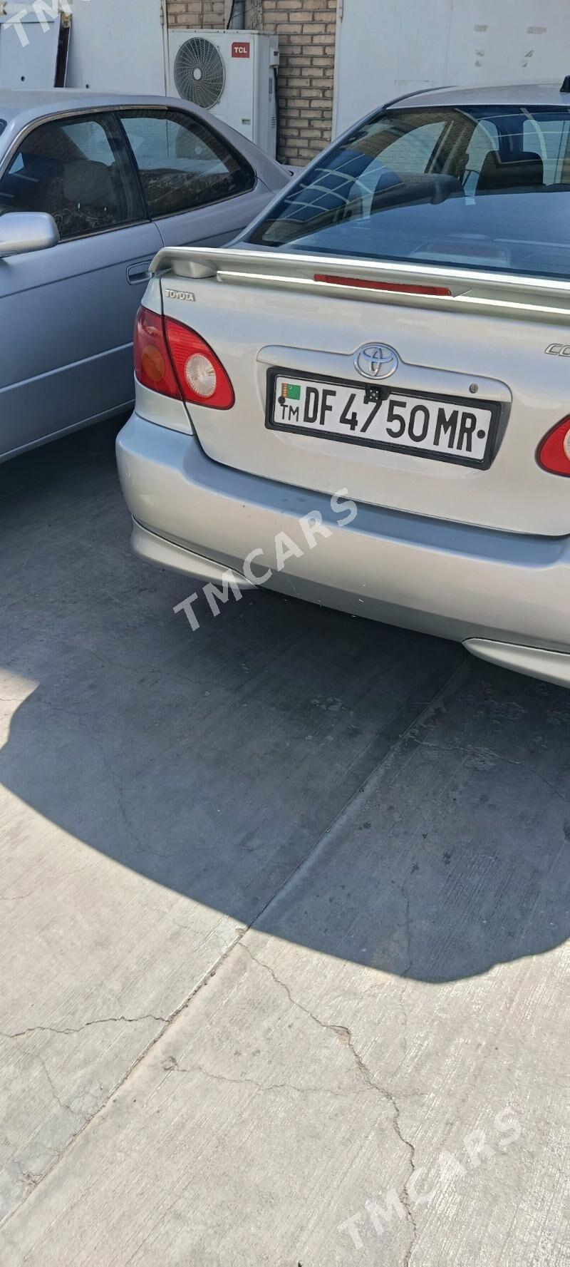 Toyota Corolla 2003 - 120 000 TMT - Мары - img 4