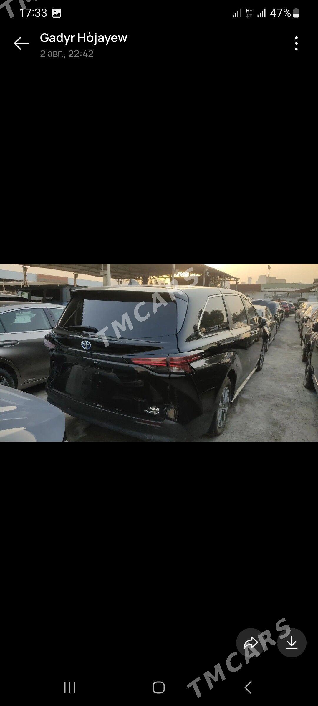 Toyota Sienna 2020 - 390 000 TMT - Мургап - img 2