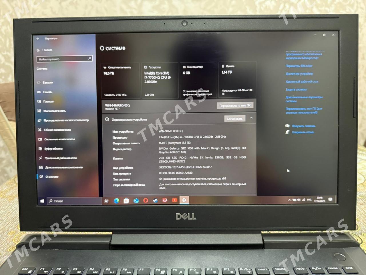 Dell inspiron 15 7000 gaming - Balkanabat - img 2