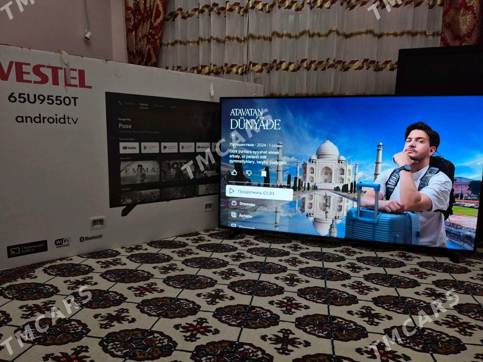 vestel 65 android telewizor - Büzmeýin - img 3