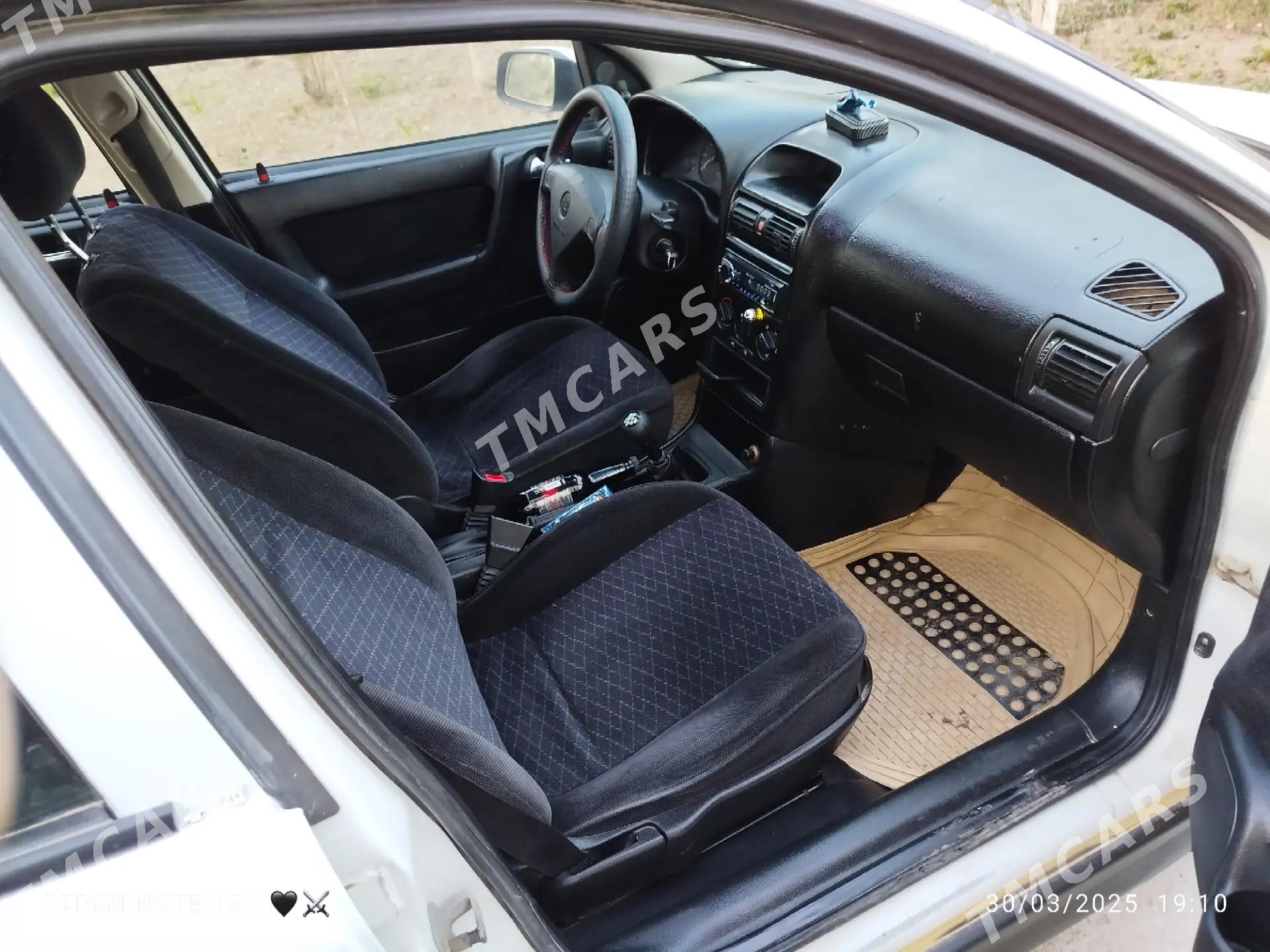 Opel Astra 1999 - 77 000 TMT - Гурбансолтан Едже - img 2