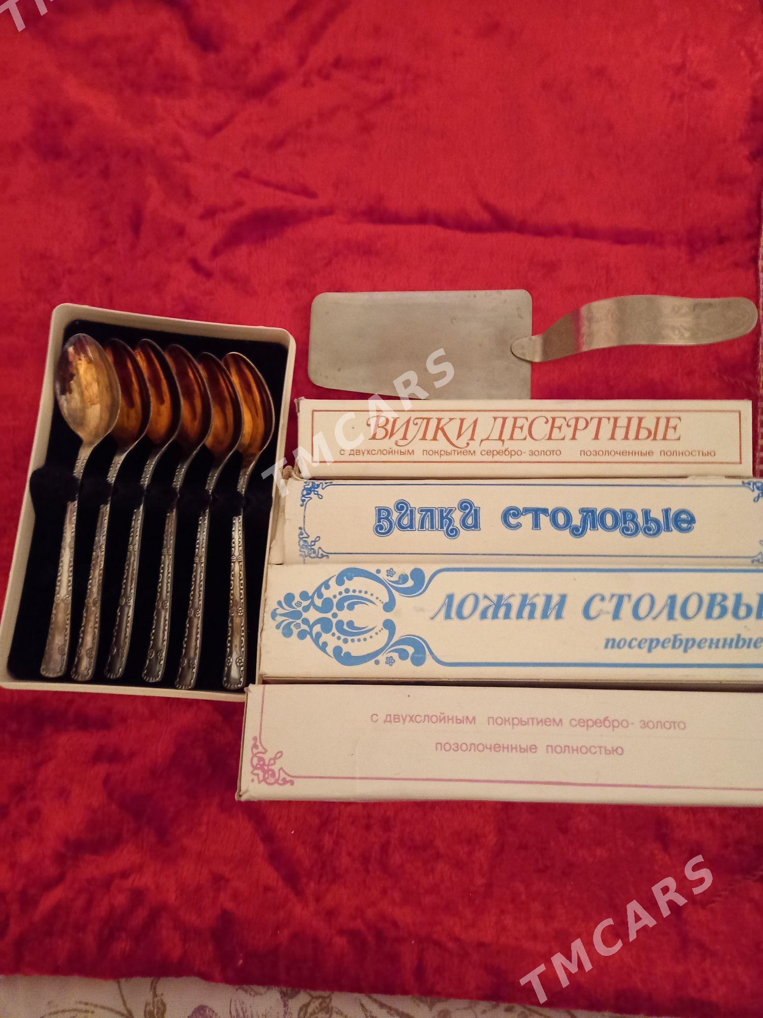 ложки,вилки позолота - Ашхабад - img 4