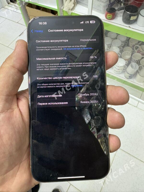 iPhone 16pro max - Türkmenabat - img 3