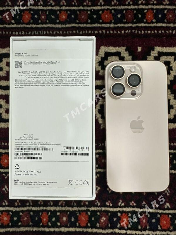iPhone 16 pro 256gb - Ашхабад - img 2