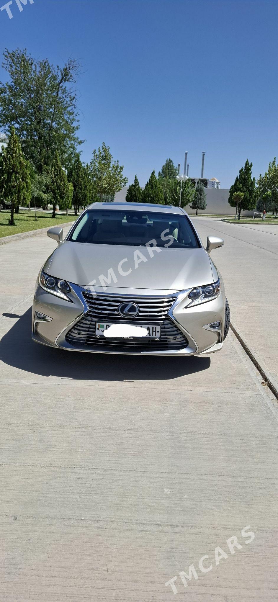 Lexus ES 350 2017 - 430 000 TMT - Ak bugdaý etraby - img 3