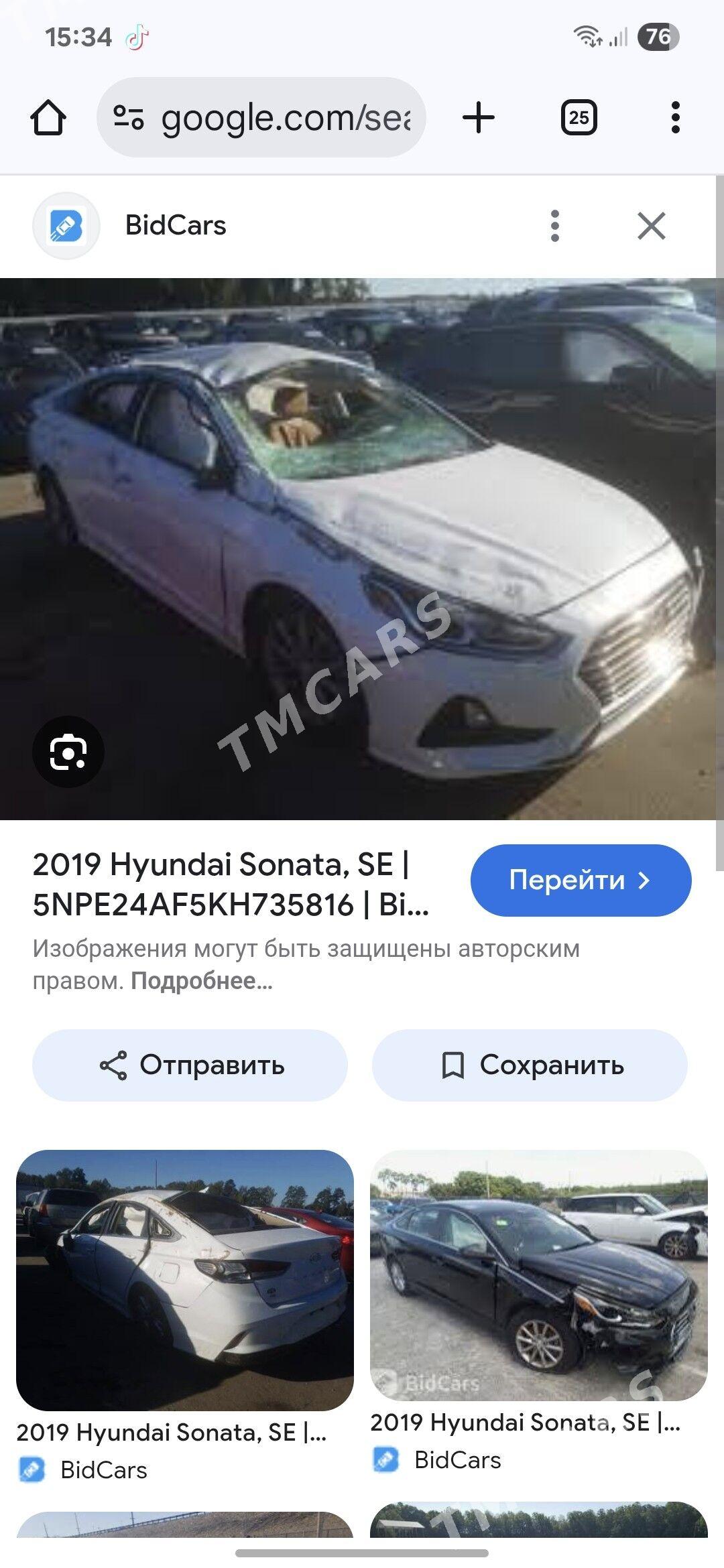 Hyundai Sonata 2019 - 172 000 TMT - Ашхабад - img 10