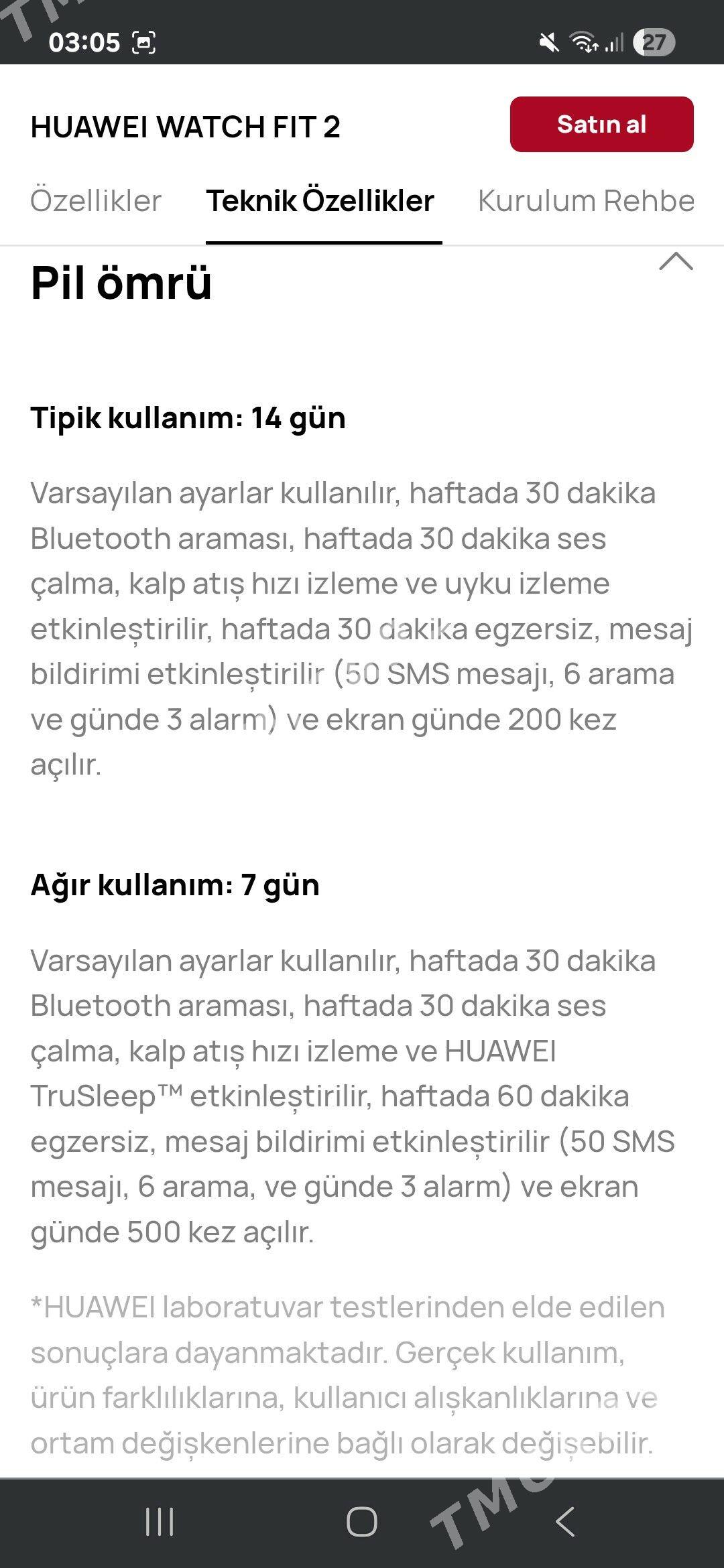 HUAWEI WATCH FIT 2 smart wacht - Daşoguz - img 6