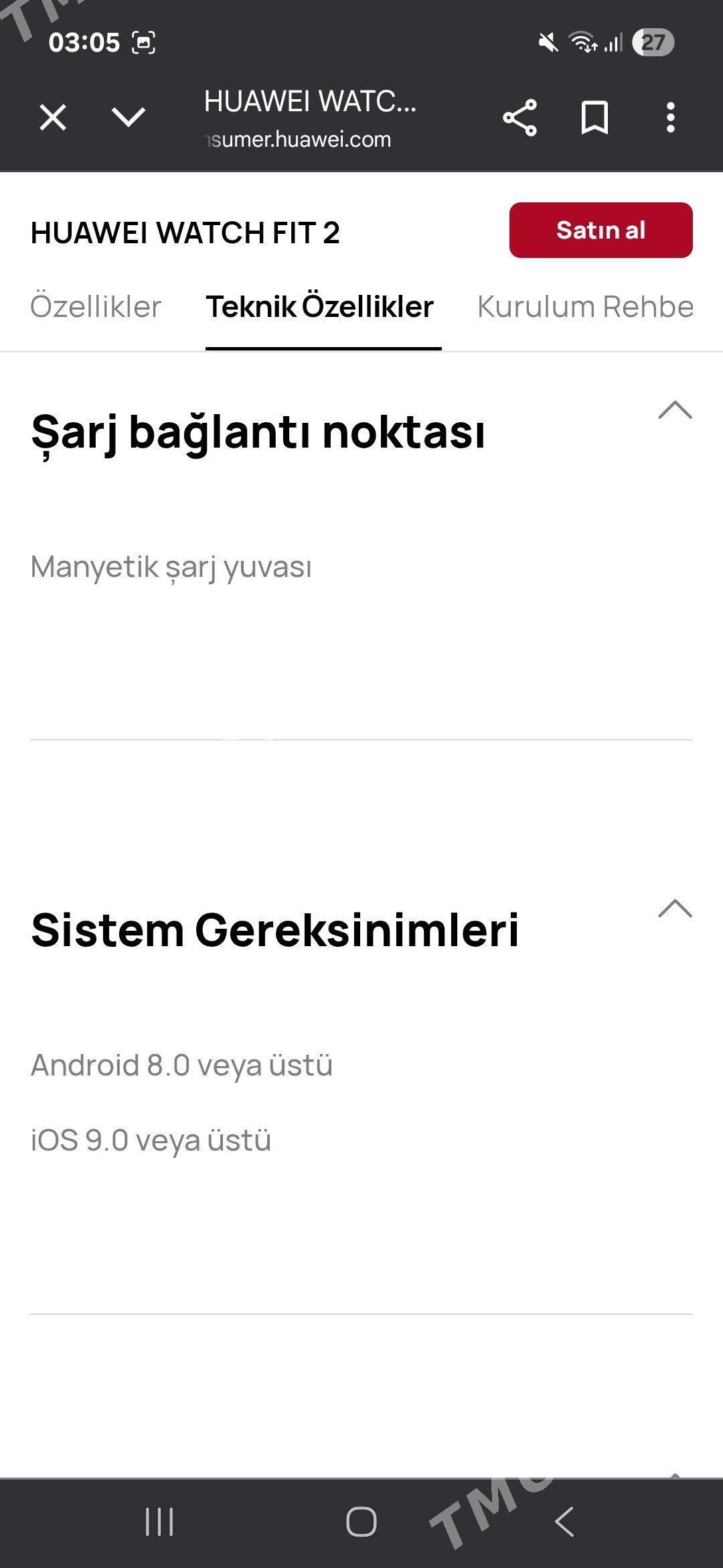 HUAWEI WATCH FIT 2 smart wacht - Daşoguz - img 10