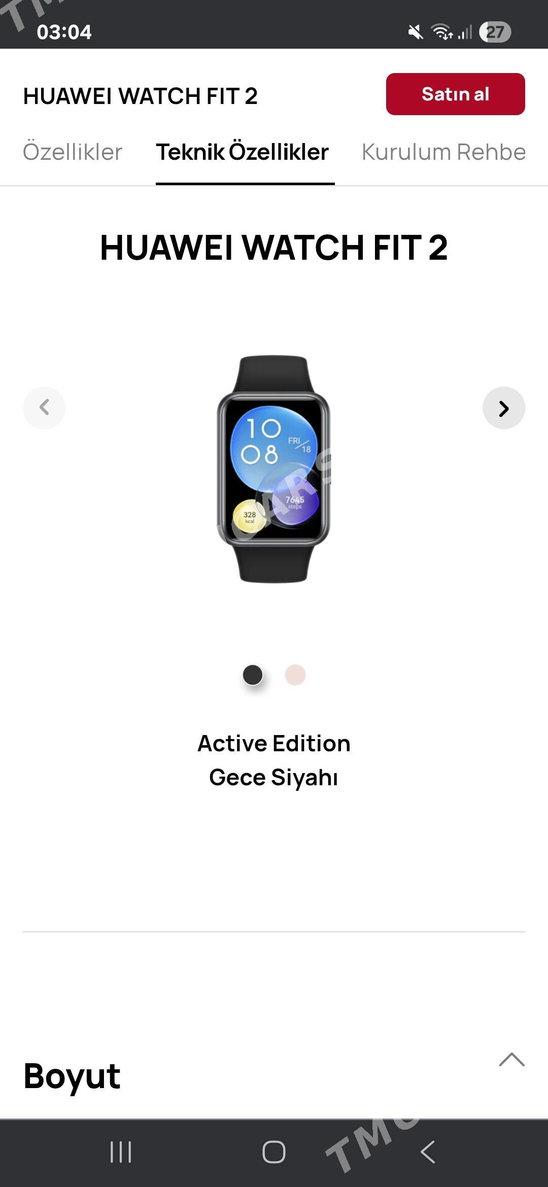 HUAWEI WATCH FIT 2 smart wacht - Daşoguz - img 5